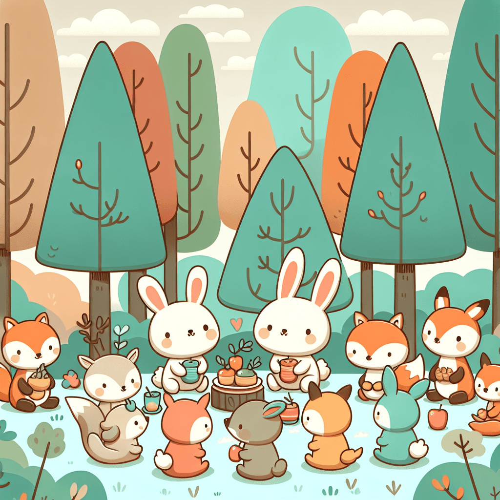 Enchanted Forest Feast Paint By Color
