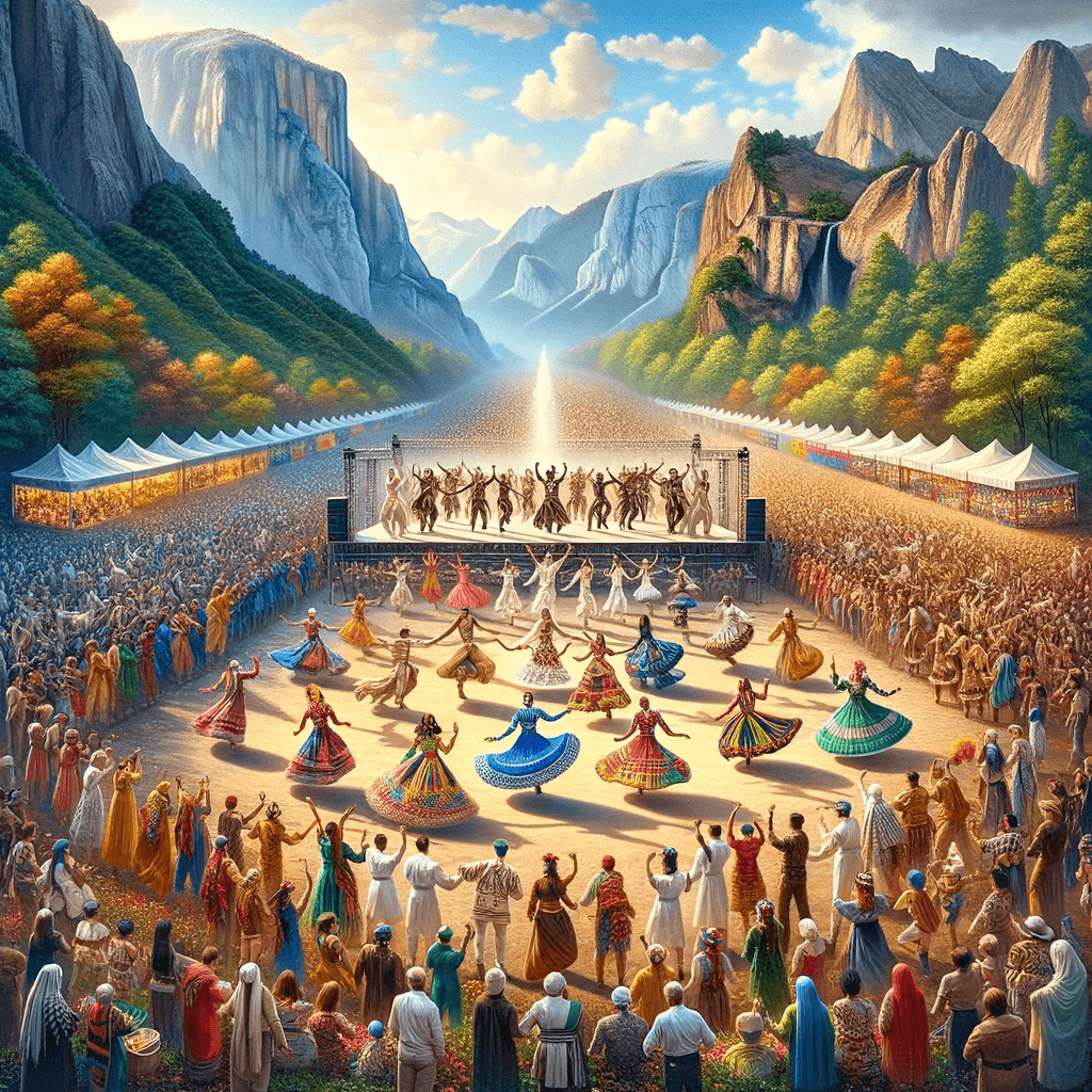 Oaxaca Guelaguetza - Mexico Number Painting