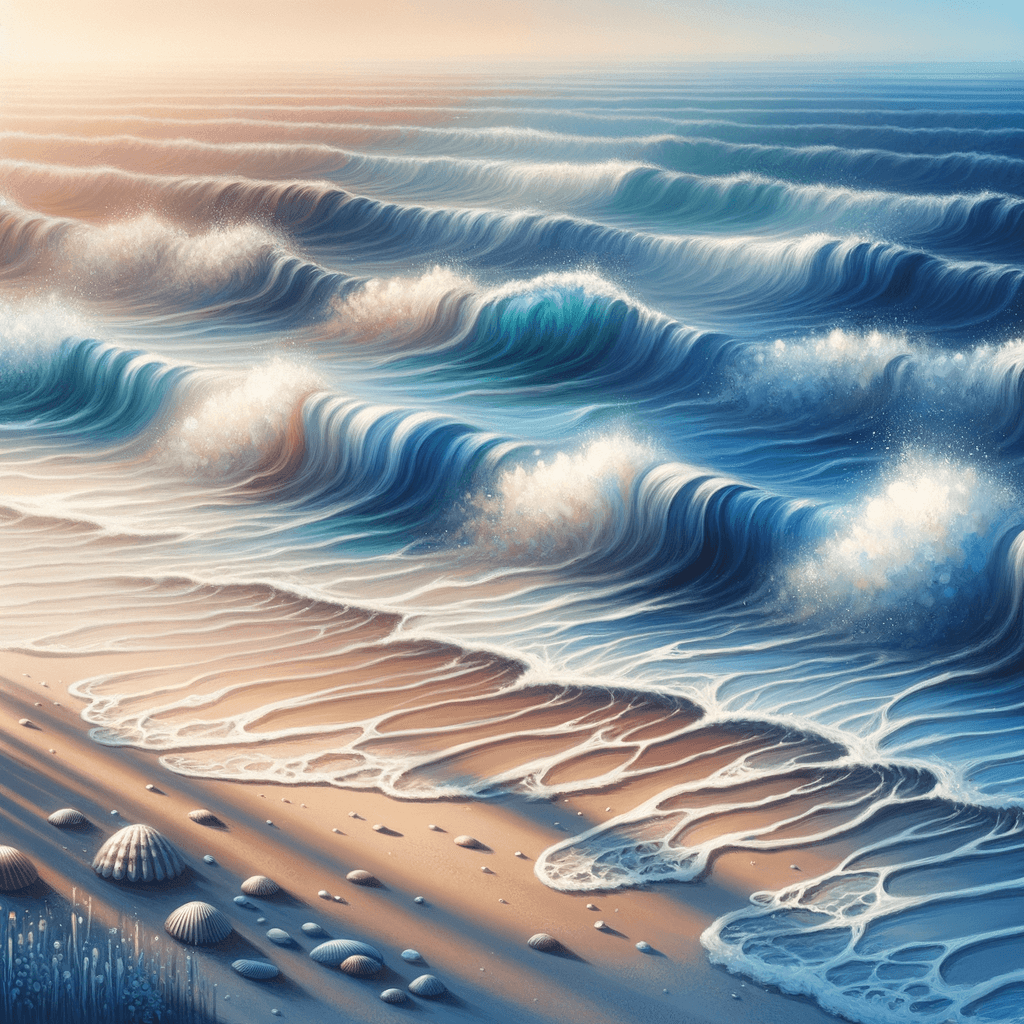 Gentle Waves Paint By Number