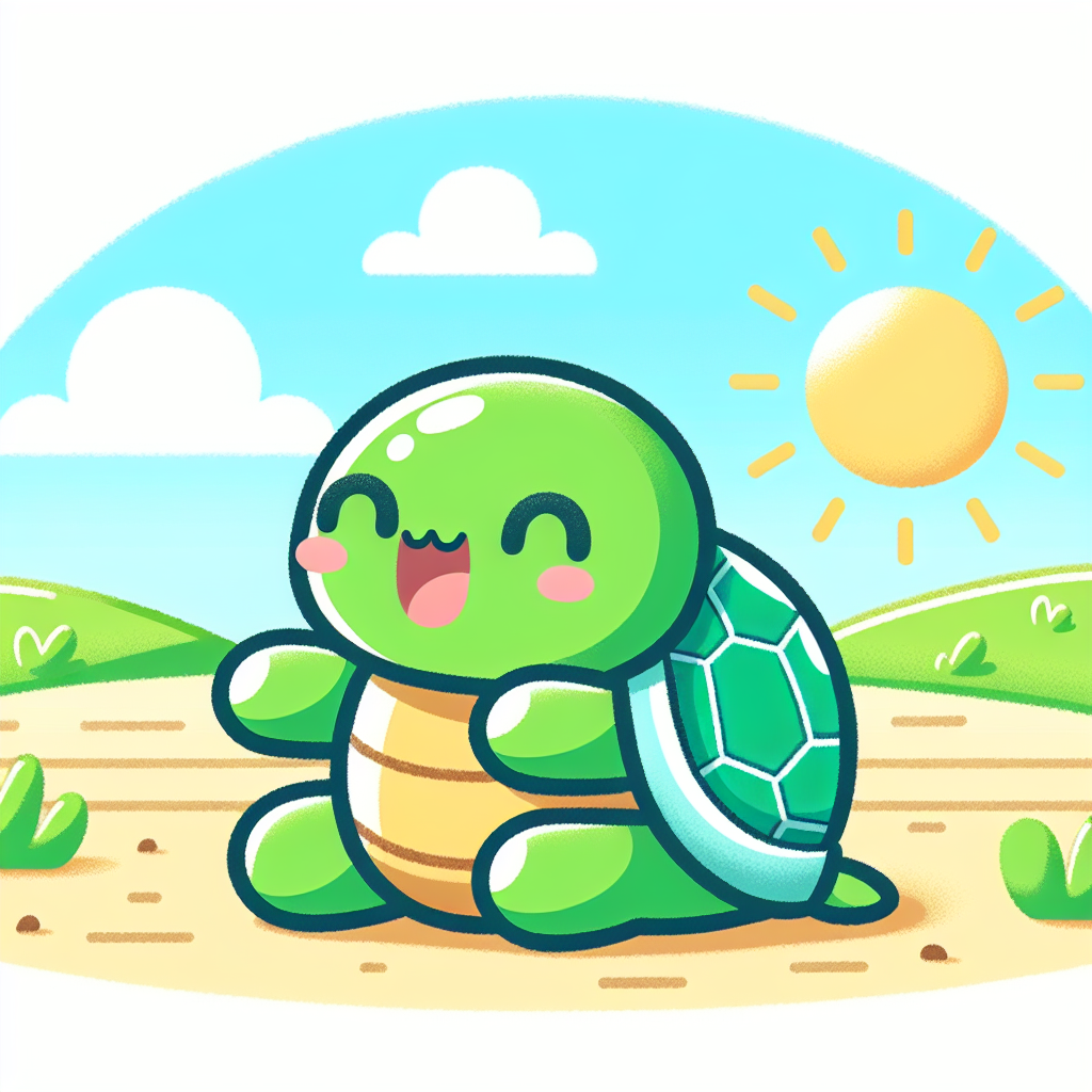 Giggling Tortoise Paint By Numbers Art