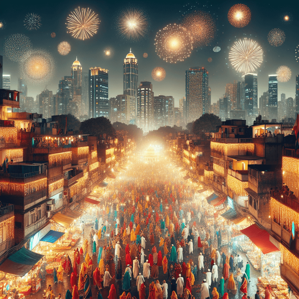 Diwali - Jaipur, India Paint By Color