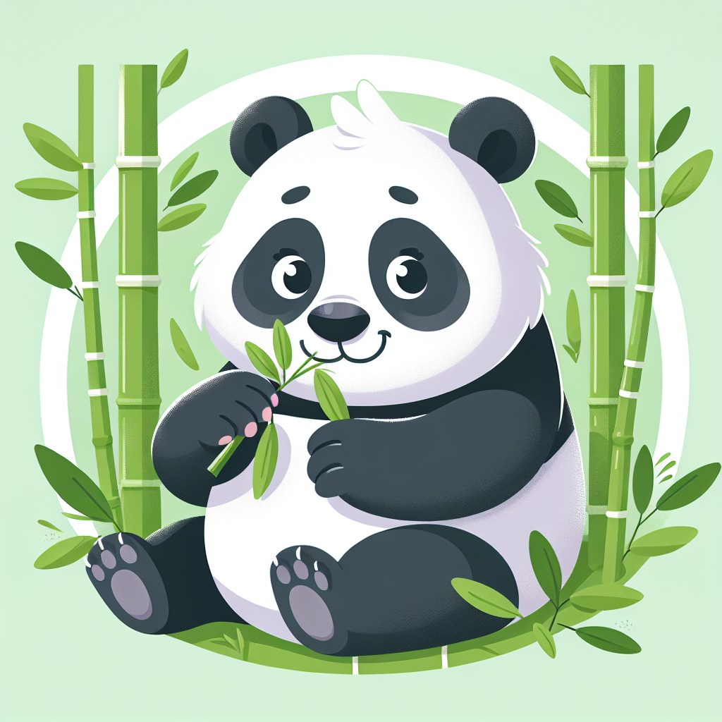 Adventurous Panda Trek Painting Number Kit