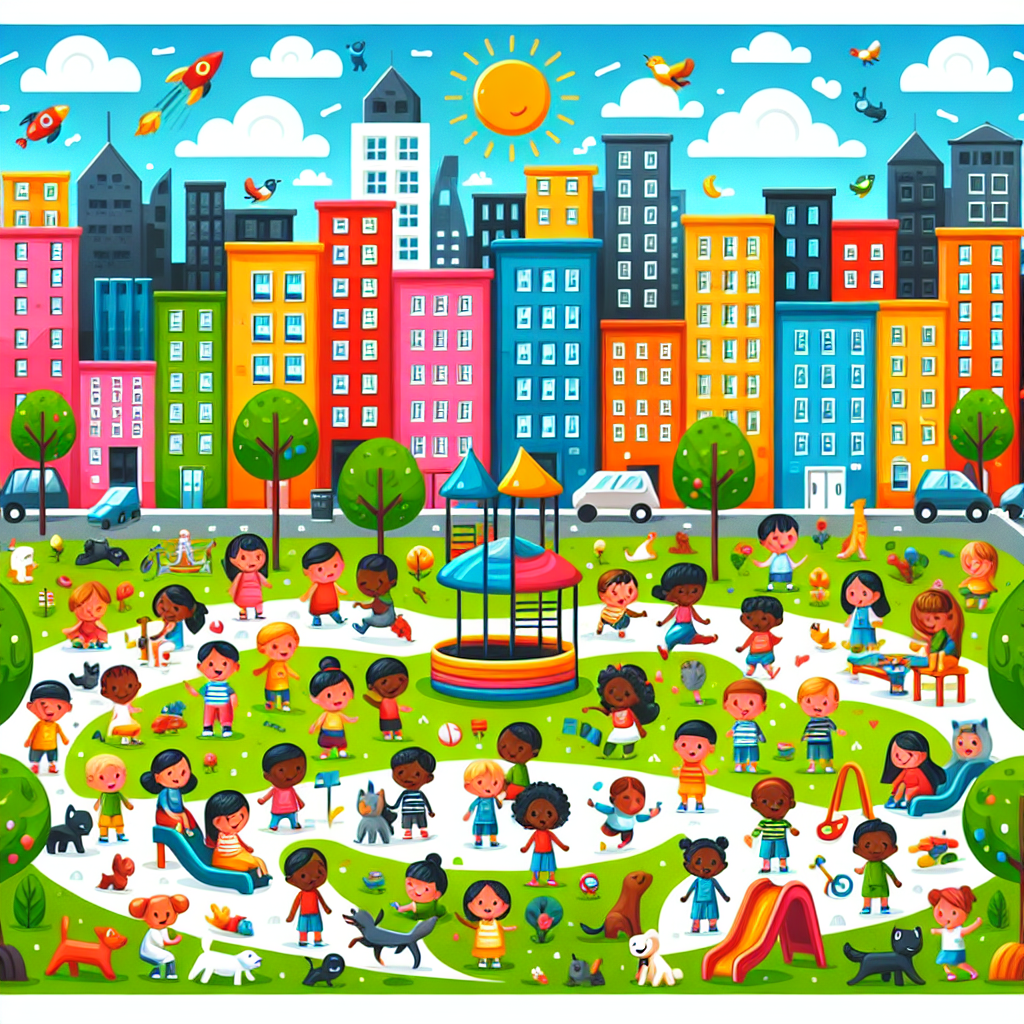 Colorful Cities Painting Number Kit