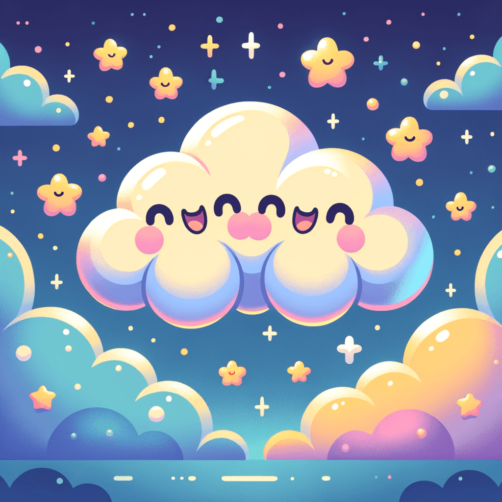Sweet Dream Cloud Number Painting