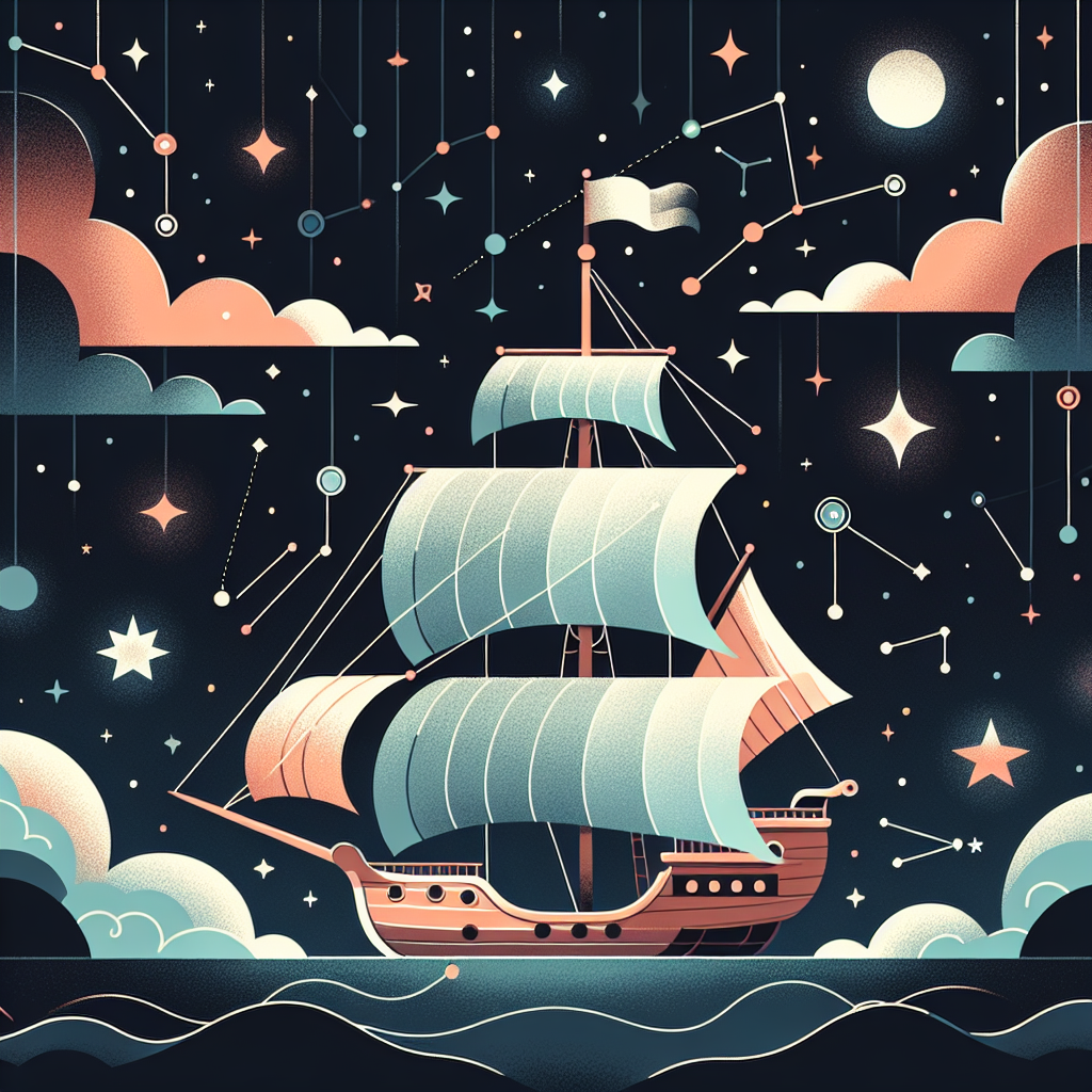 Mystical Night Sky Voyage Paint By Numbers