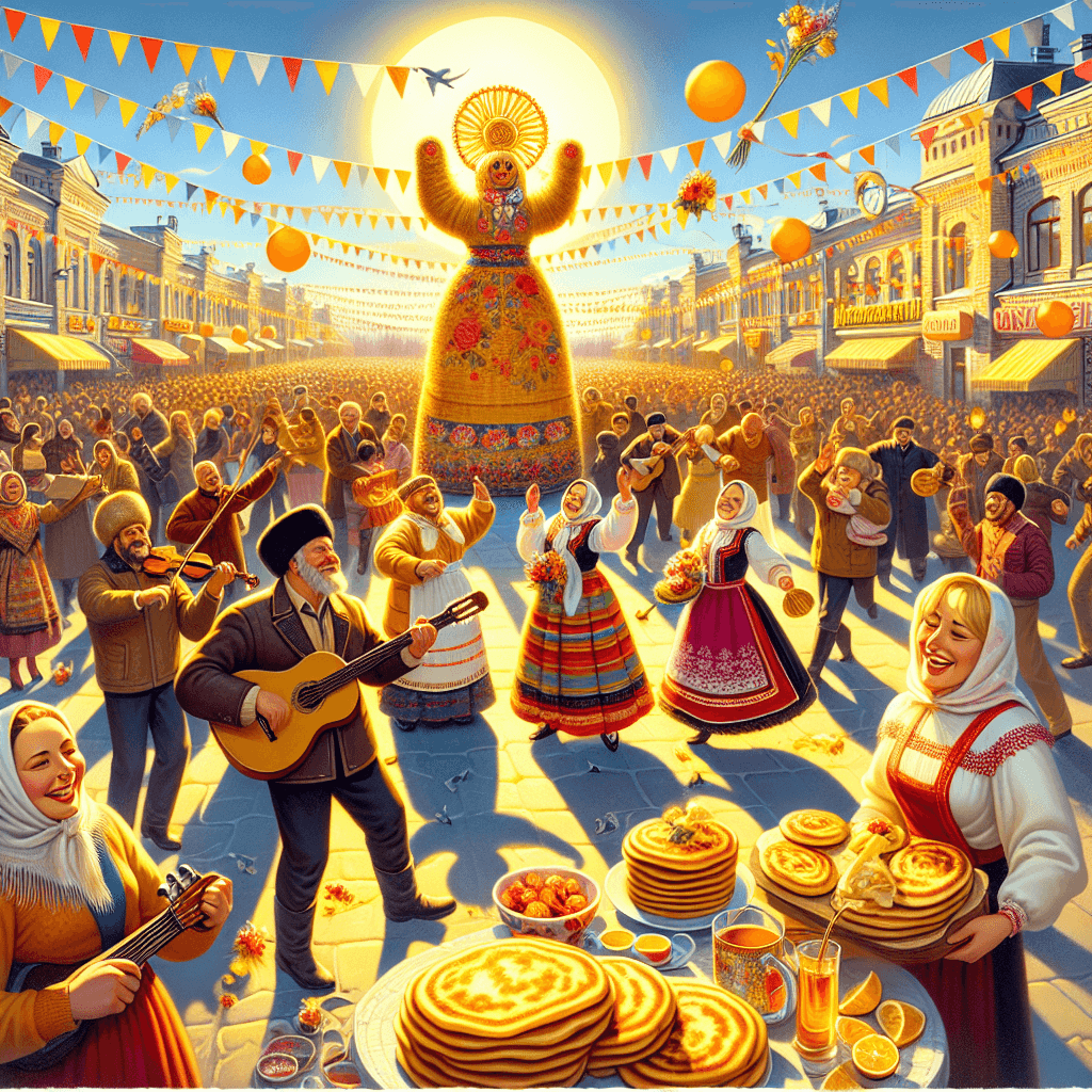Maslenitsa - Moscow Paint By Numbers