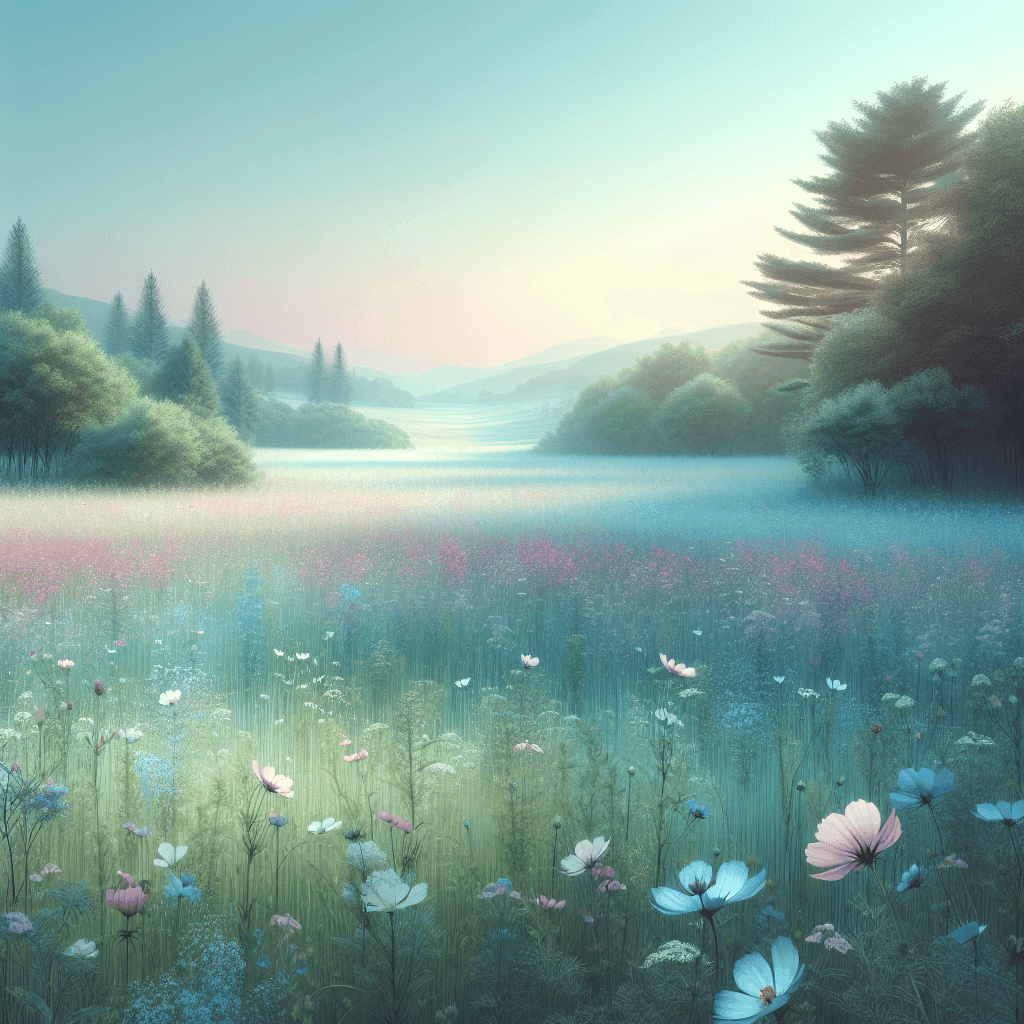 Ethereal Meadow Retreat Paint By Numbers Art