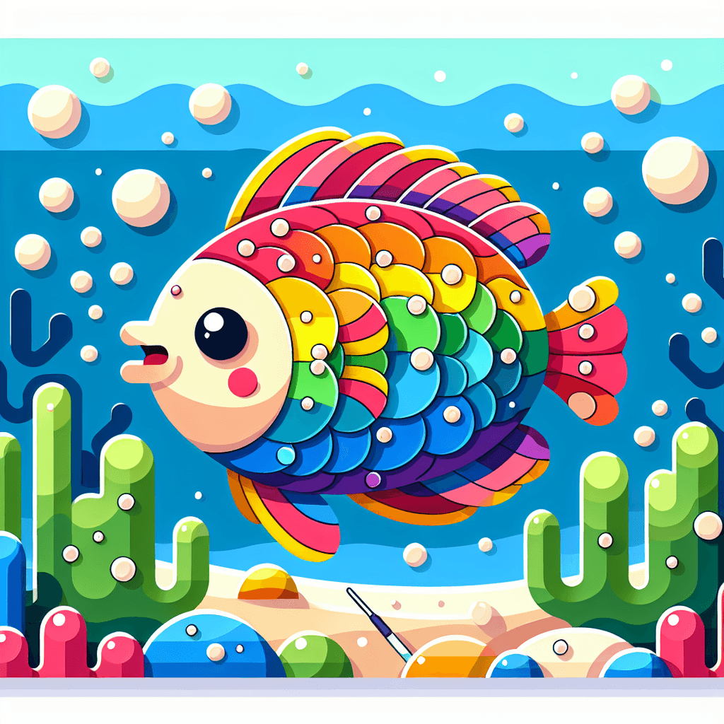 Rainbow Fish Adventure Numbered Painting Kits