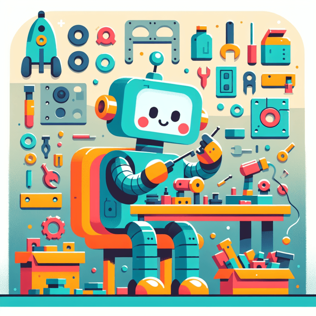 Friendly Robot's Workshop DIY Paint By Numbers