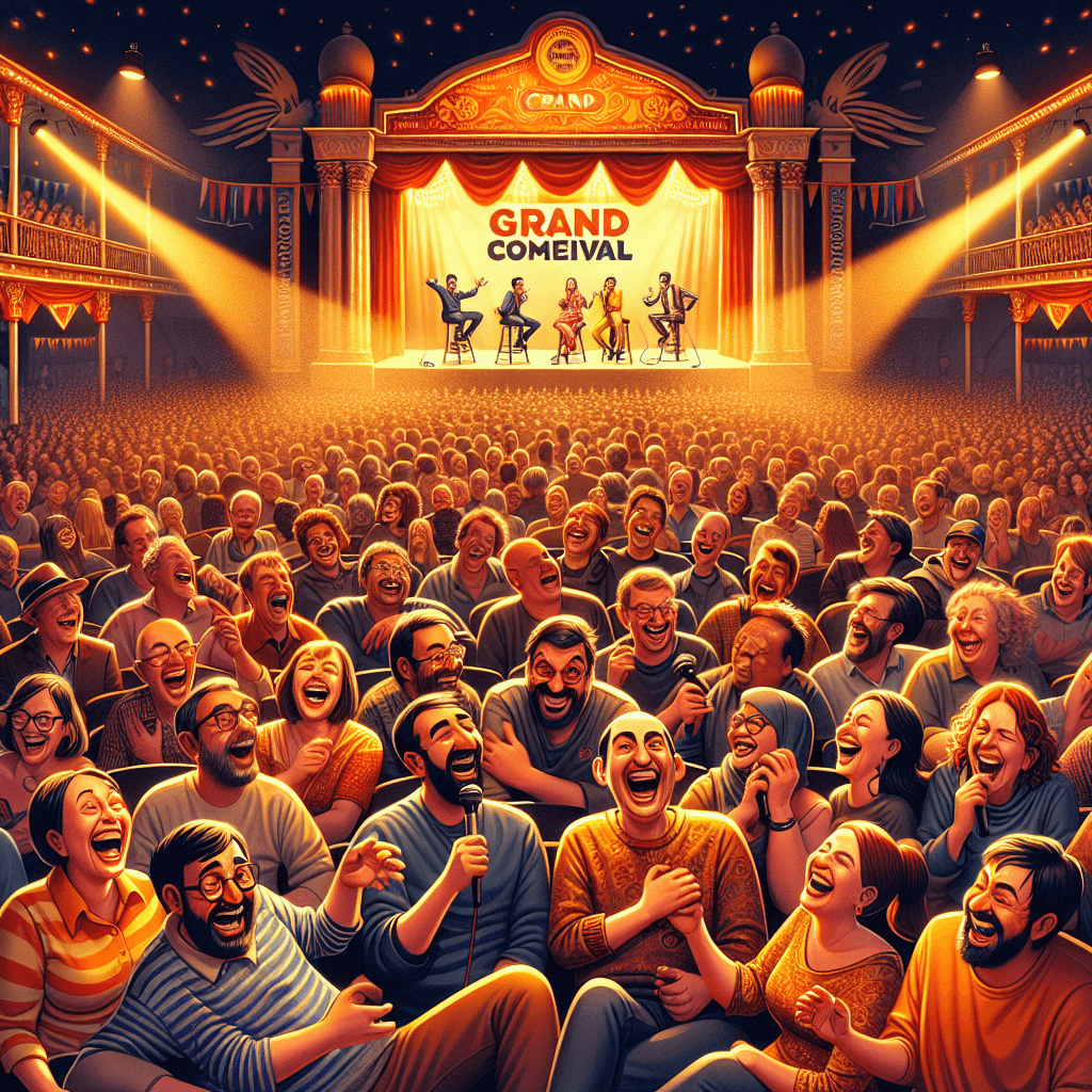 Glasgow International Comedy Festival Painting By Numbers Kit