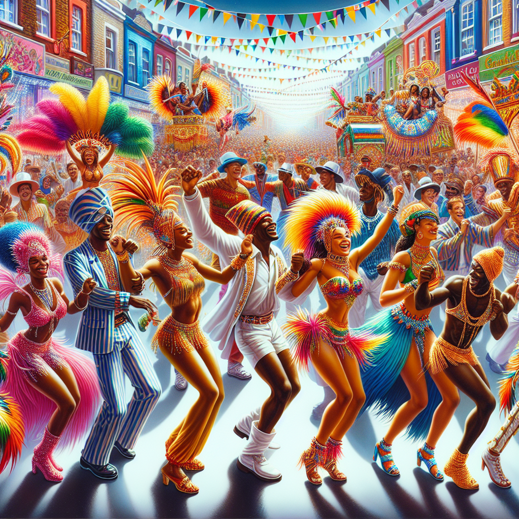 Notting Hill Carnival - London, United Kingdom Paint By Numbers