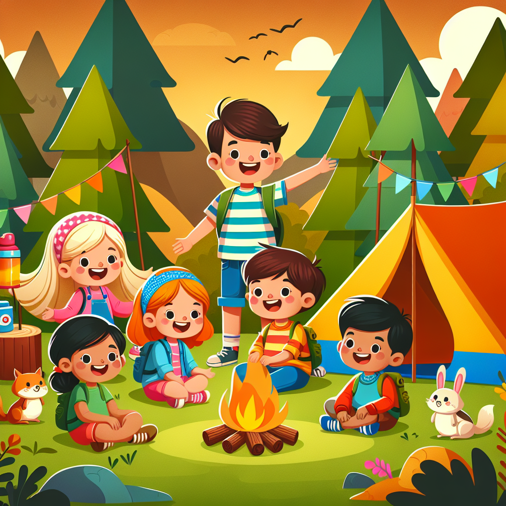 Outdoor Camping Adventures Painting Number Kit