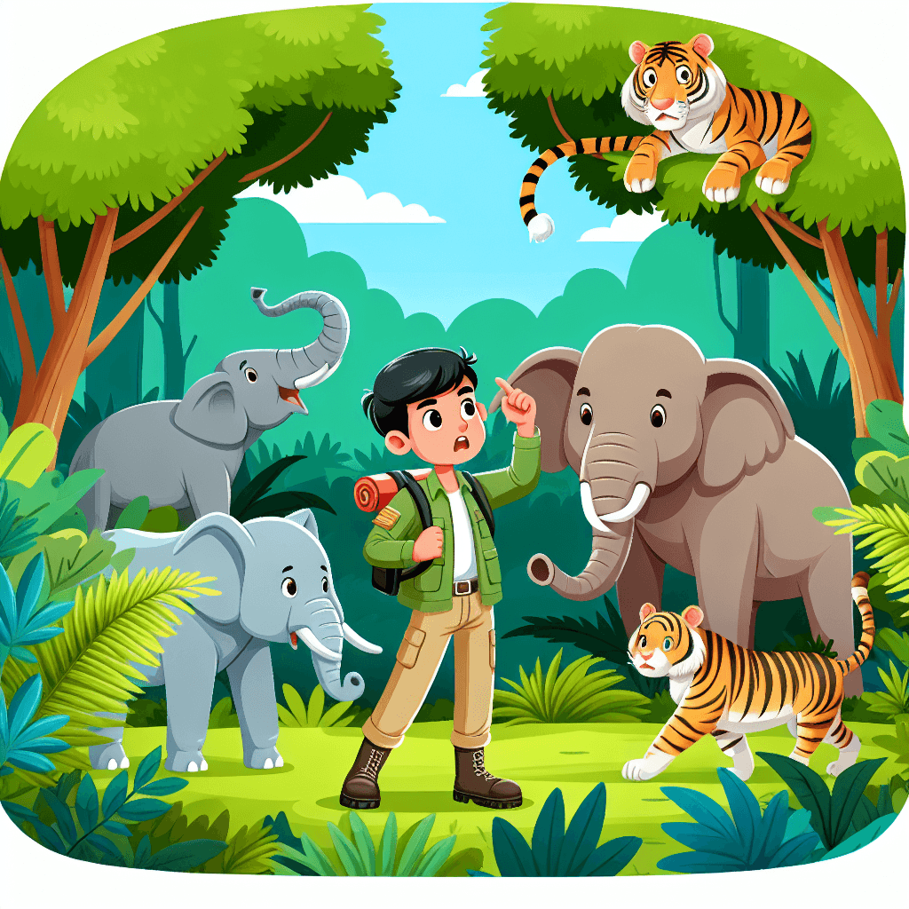 Wildlife Wanderers Number Painting