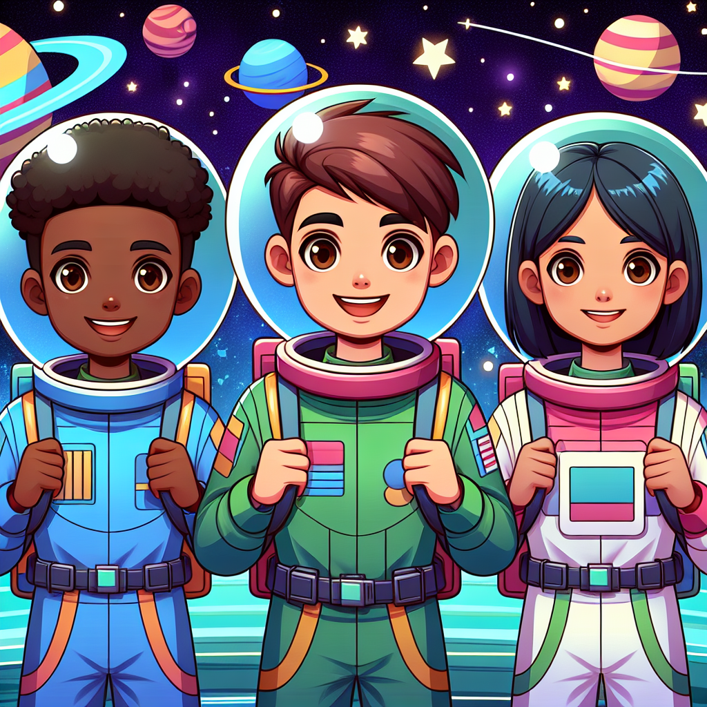 Outer Space Explorer Voyage Painting By Numbers Kit