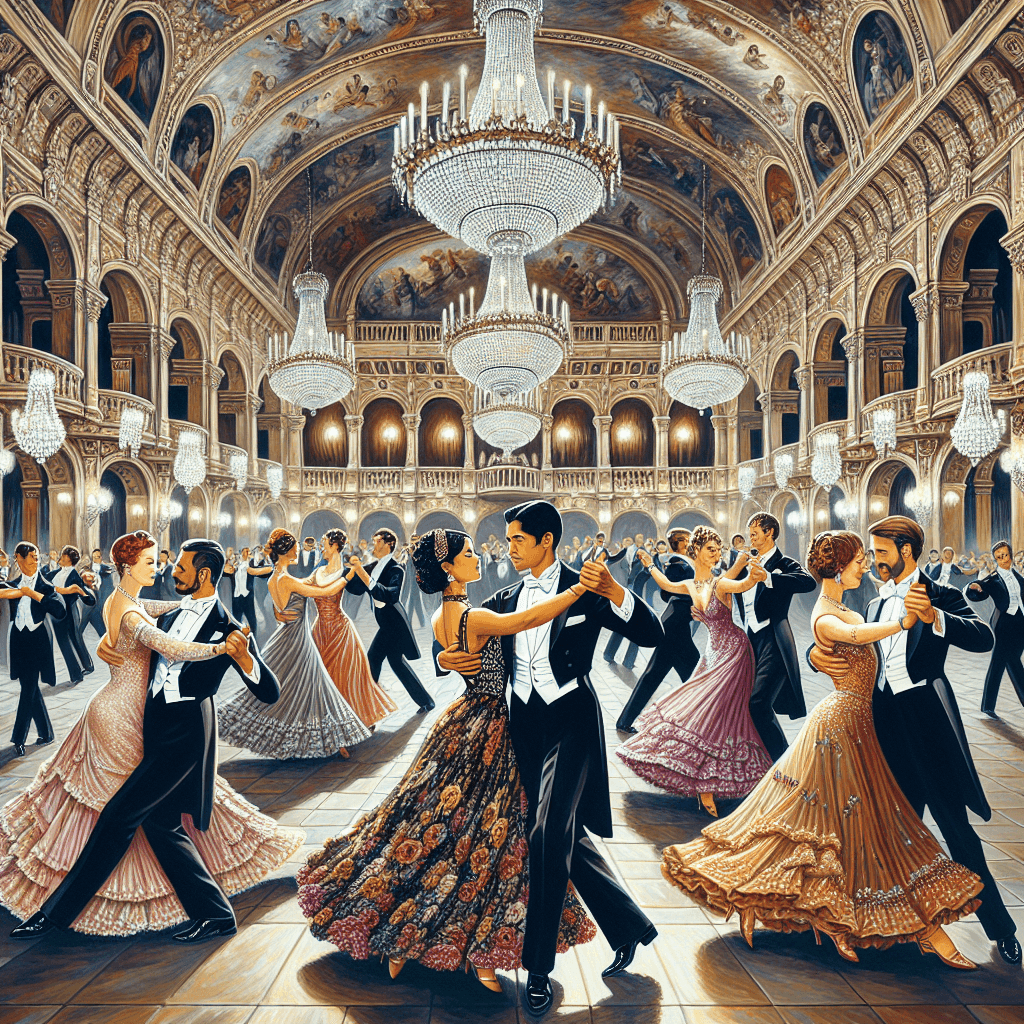 Vienna Opera Ball - Vienna, Austria Painting By Numbers Kit