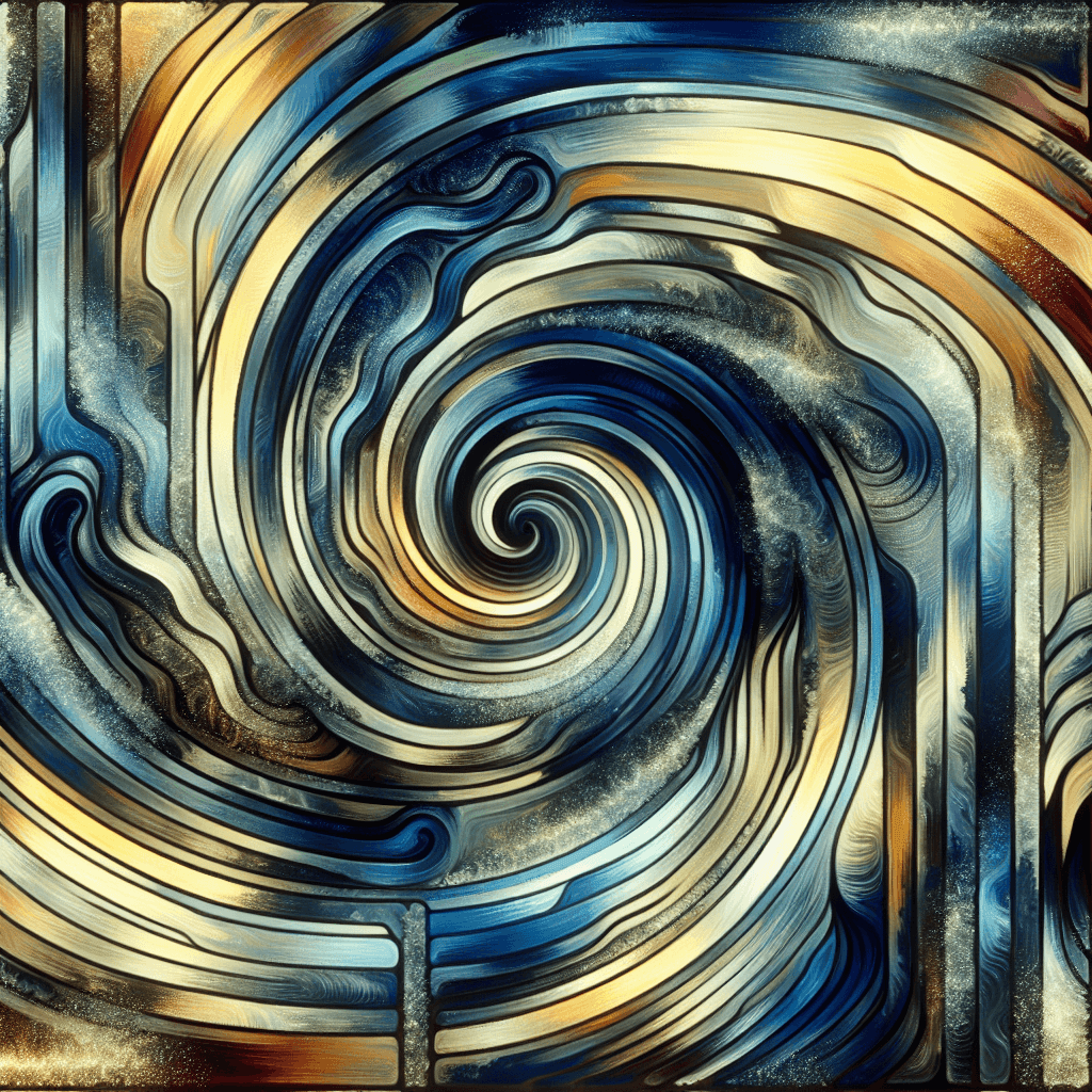 Sublime Abstract Reflections DIY Paint By Numbers