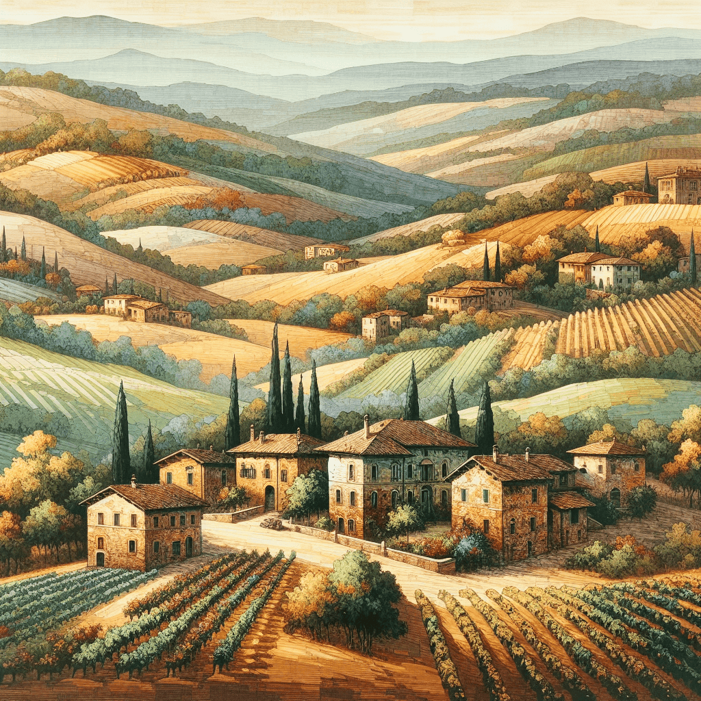 Italian Dreamscape Painting Number Kit