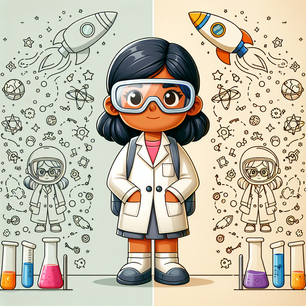 Rocket Scientist's Dream Painting By Numbers Kit