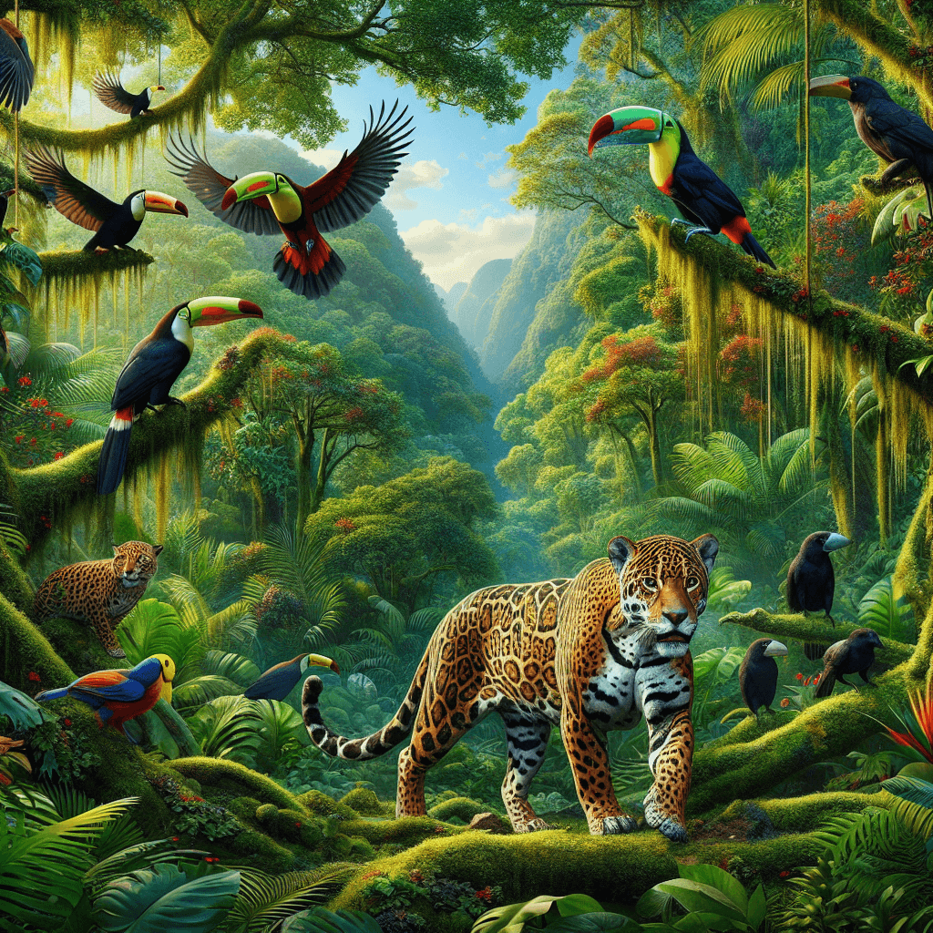 Exotic Wildlife Adventure Paint By Number
