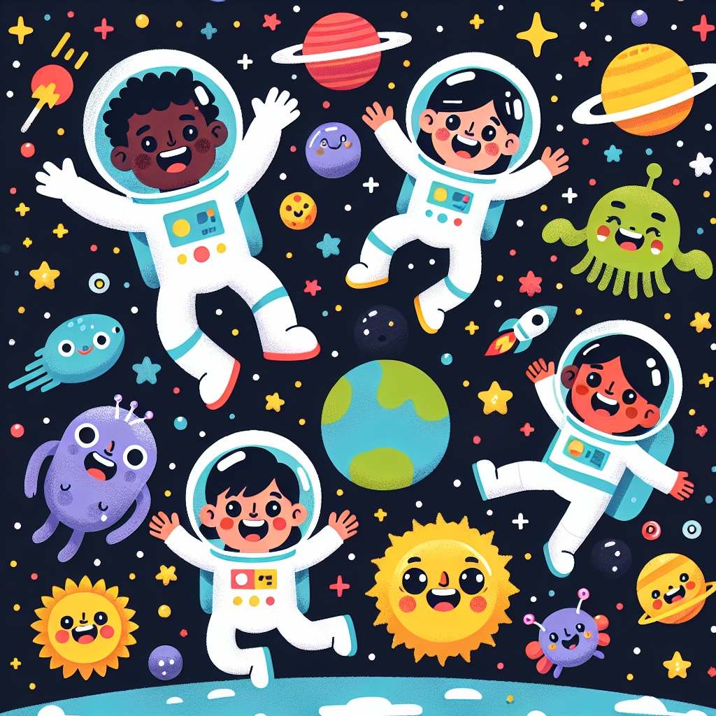 Exploring Space Together Paint By Numbers
