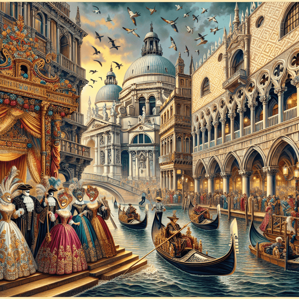 Carnevale Di Venezia - Venice Number Painting