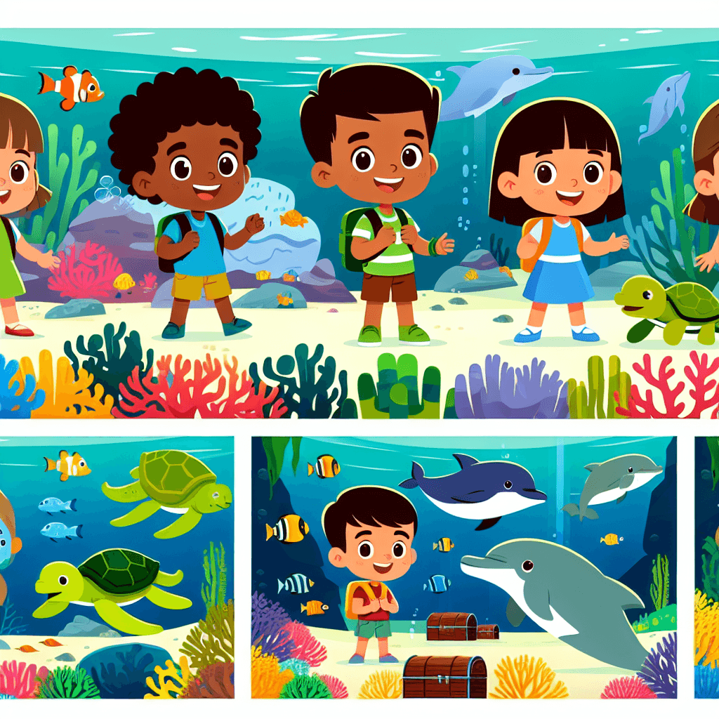 Ocean's Hidden Secrets Numbered Painting Kits