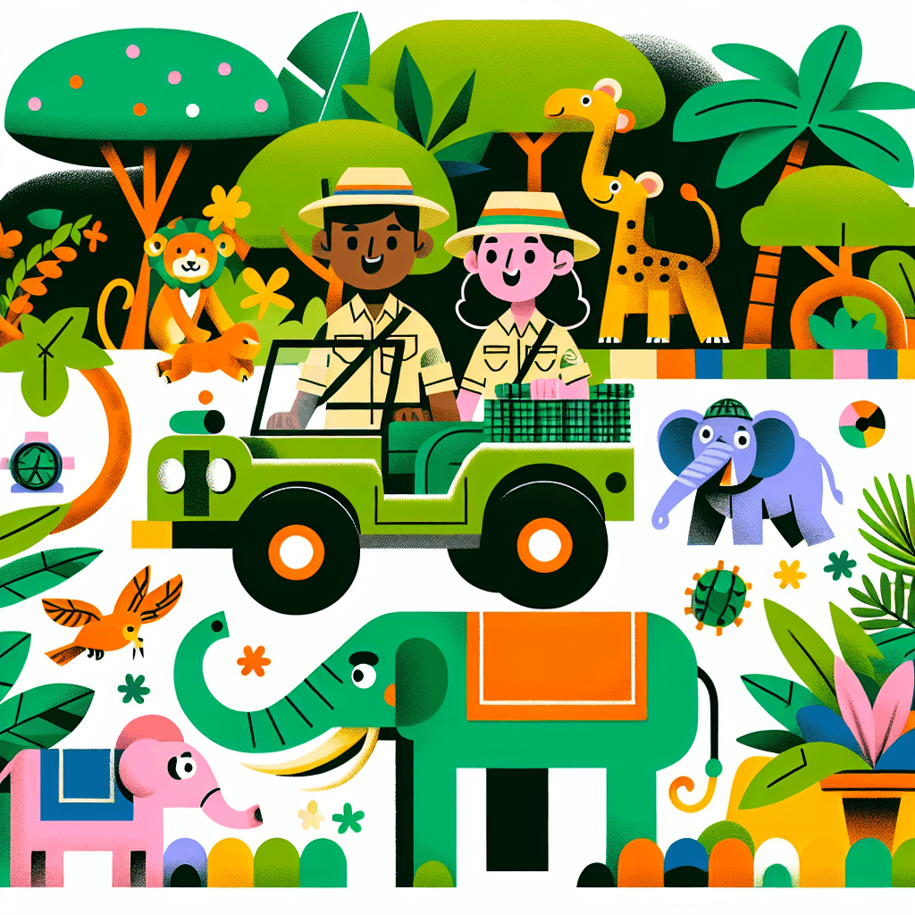 Journey Through Jungle Safari Paint By Number