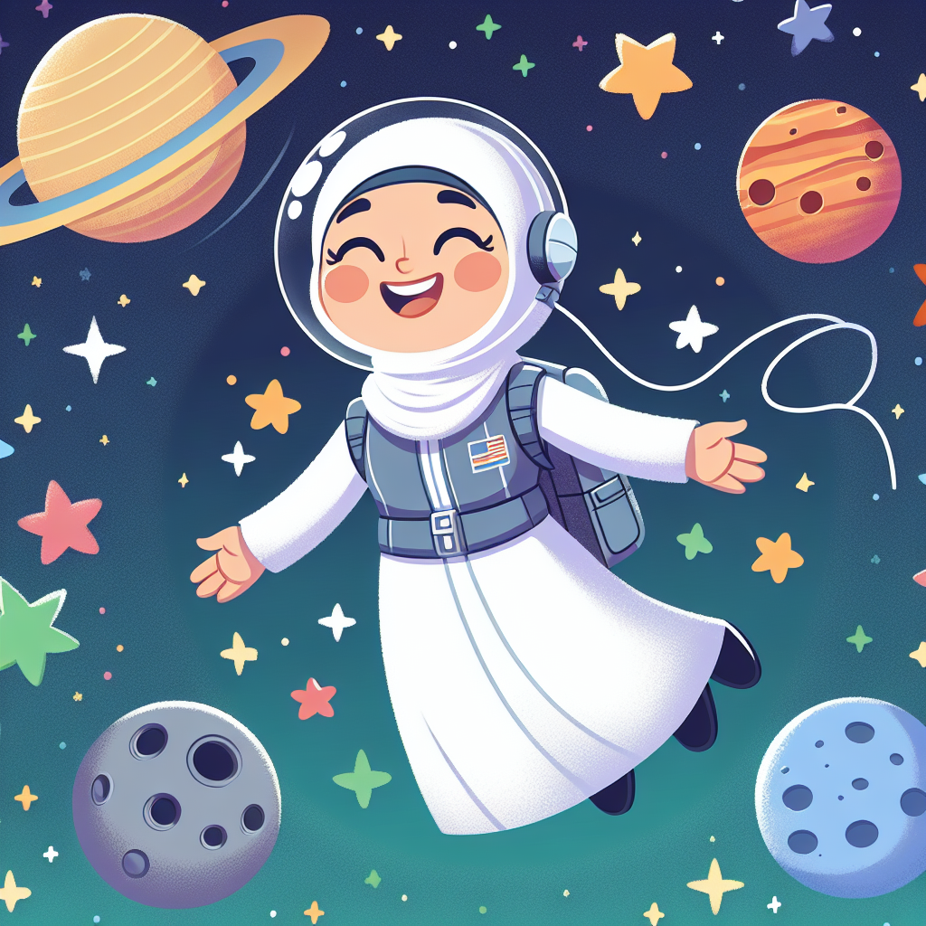 Astronaut's Journey To Space Paint By Numbers Art