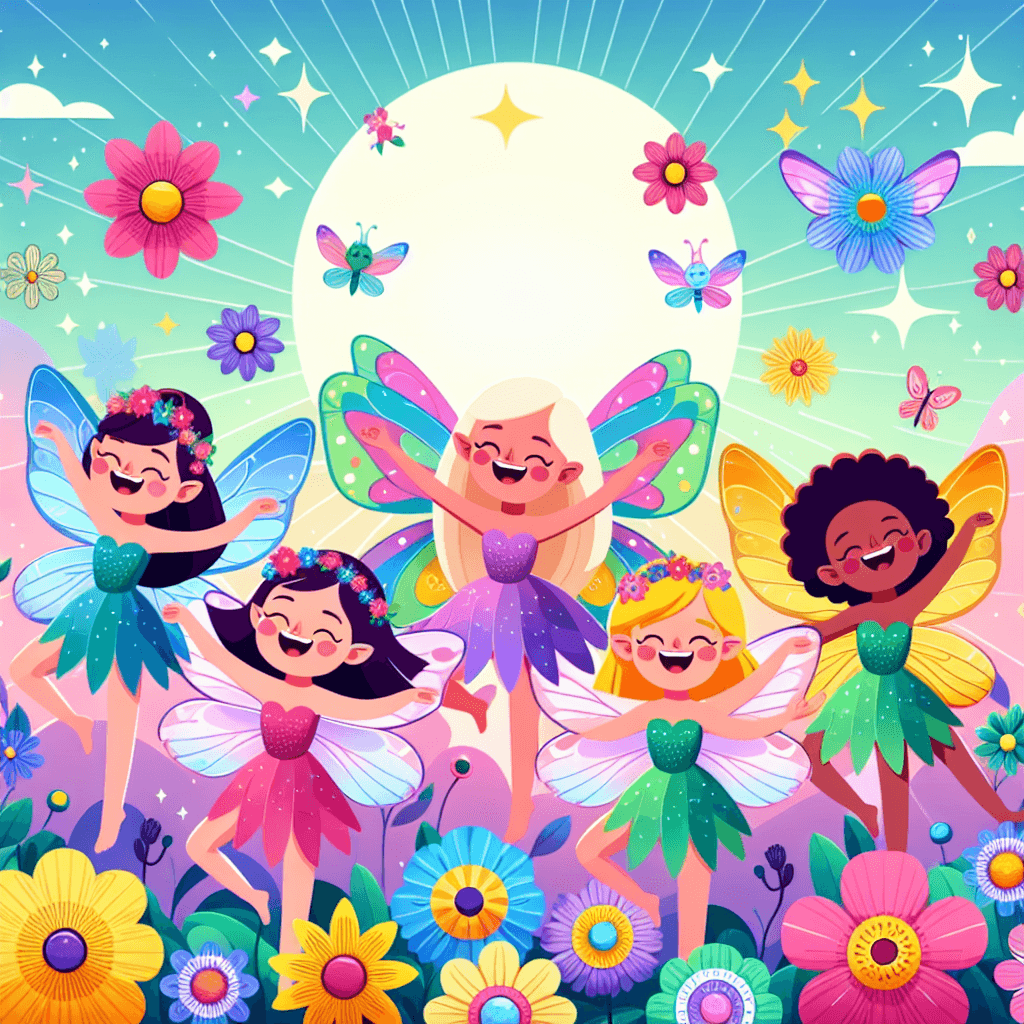 Dancing With Fairies DIY Paint By Numbers