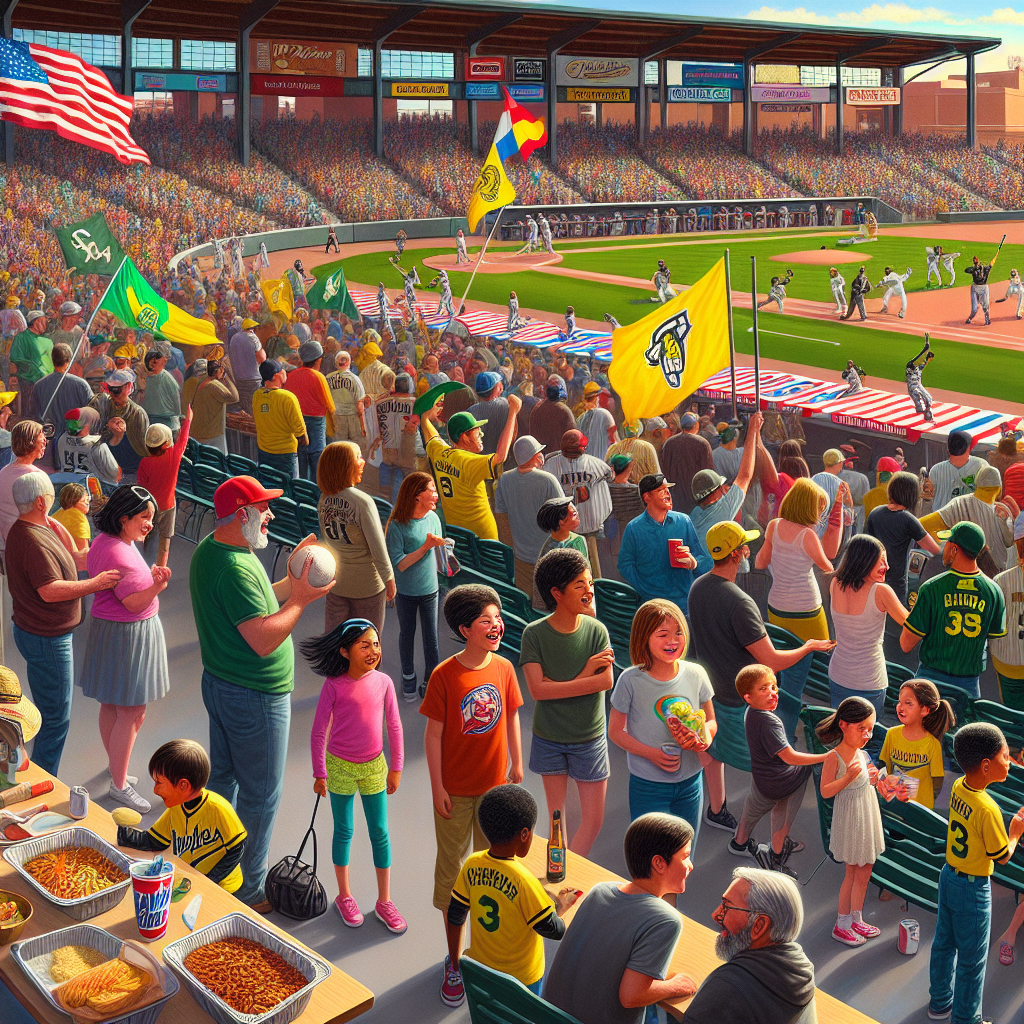 Albuquerque Isotopes Opening Day - USA Painting Number Kit