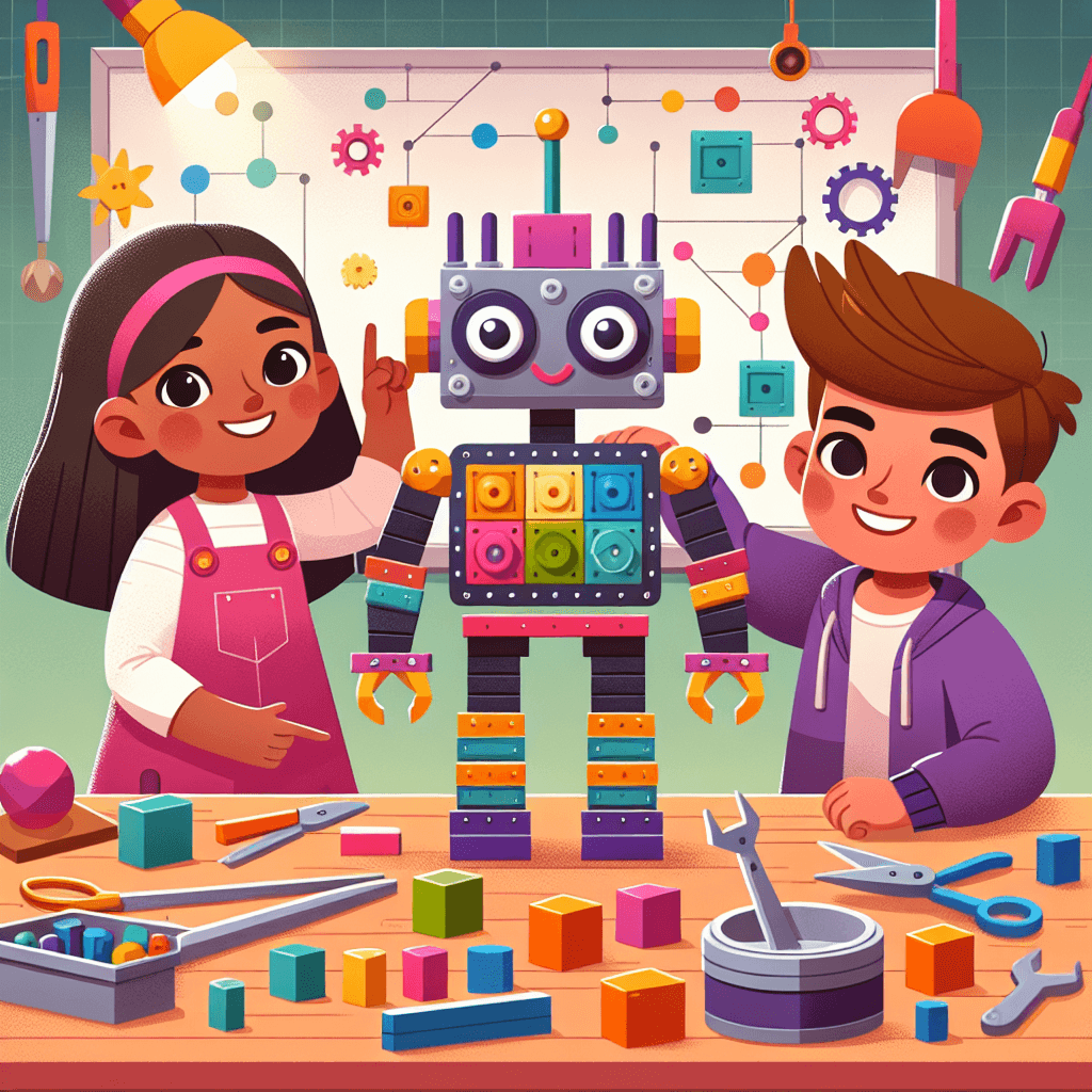 Innovative Robot Workshop Paint By Color
