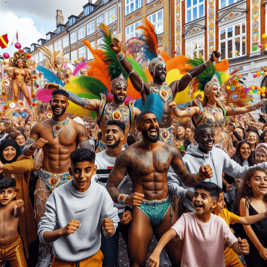 Copenhagen Carnival Painting By Numbers Kit