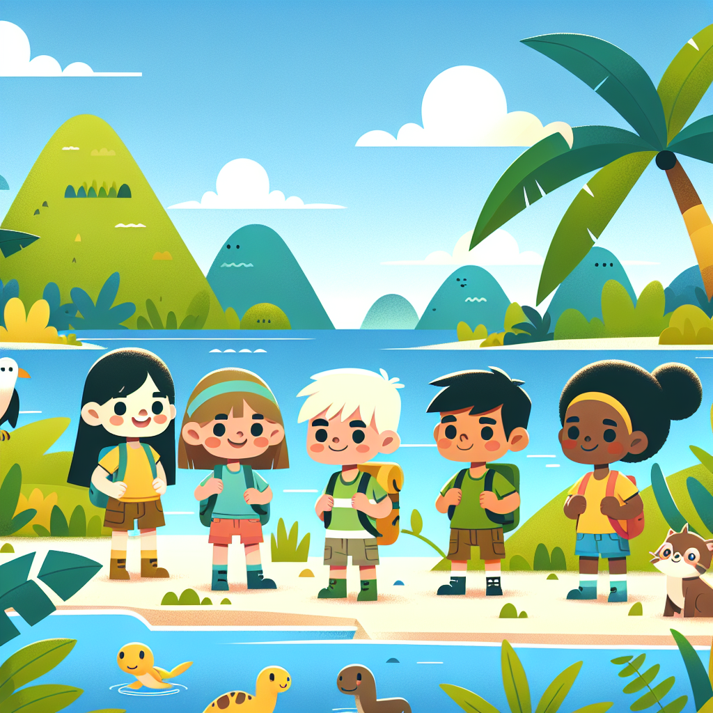 Island Paradise Adventure Paint By Numbers Art