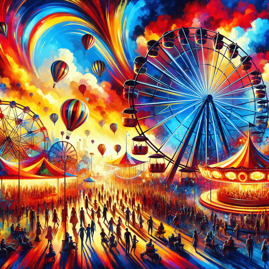 Carnival Festive Extravaganza Paint By Color