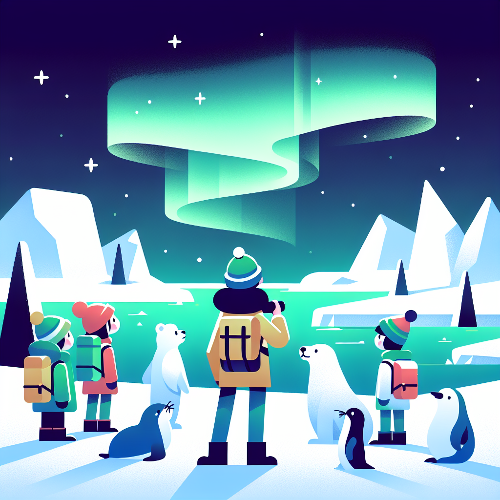 Arctic Aurora Quest Paint By Numbers