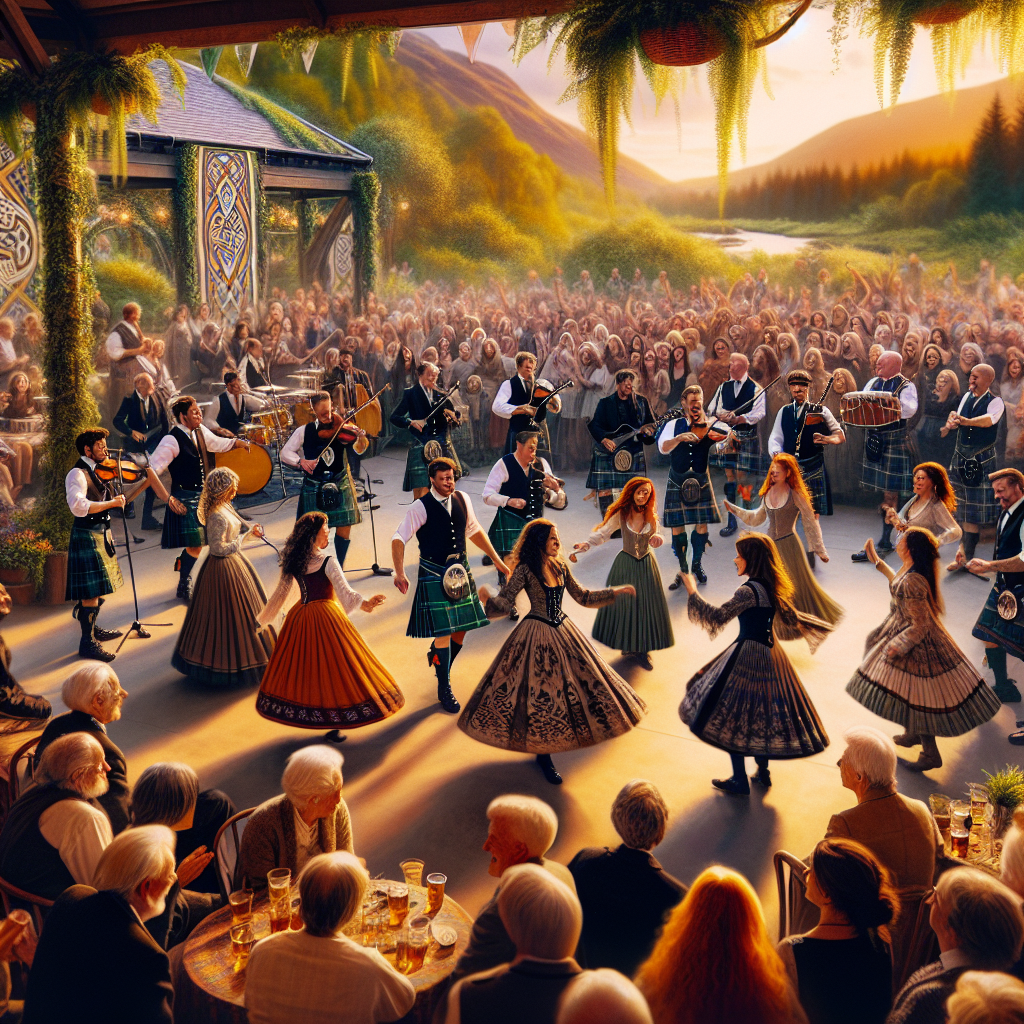 Celtic Gathering - Scotland Paint By Numbers Kits