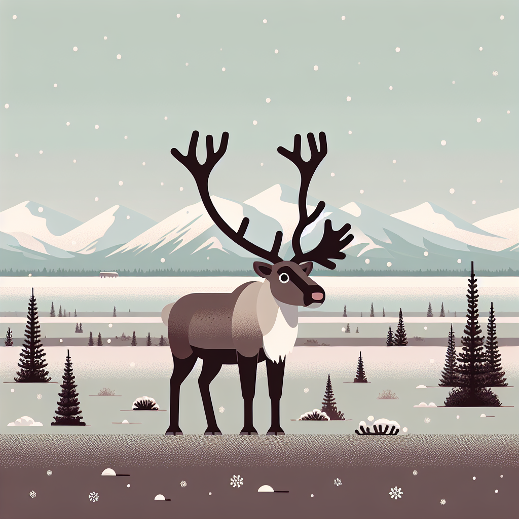 Radiant Reindeer Paint By Numbers Art