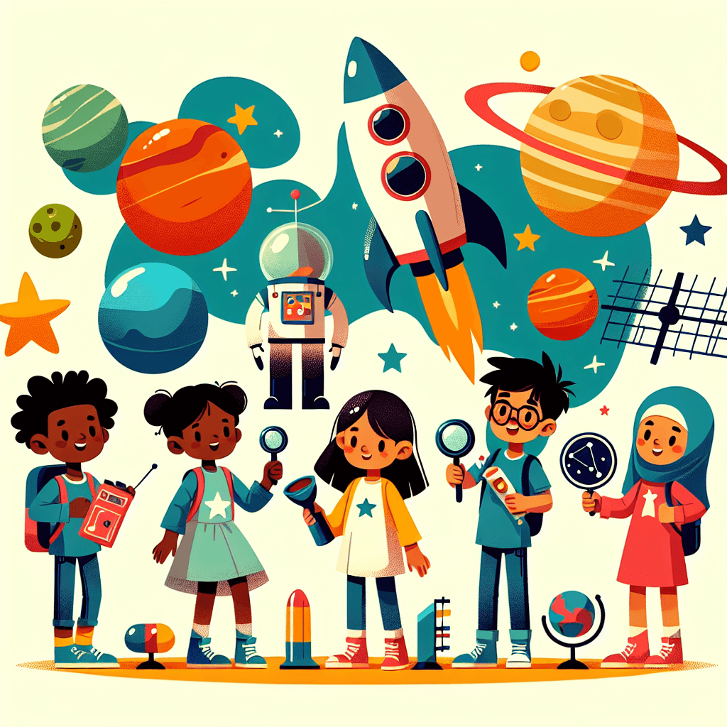Space Pioneer Journey Painting Number Kit