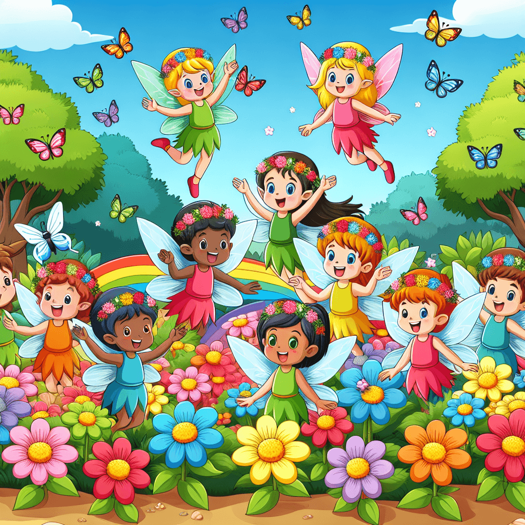 Magical Garden Of Fairies Numbered Painting Kits