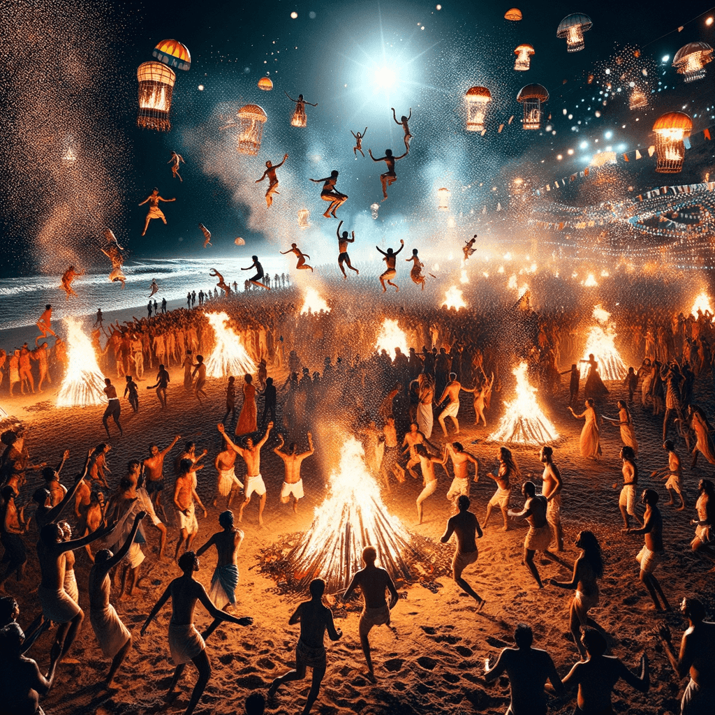 Noche De San Juan - Spain Paint By Numbers Art