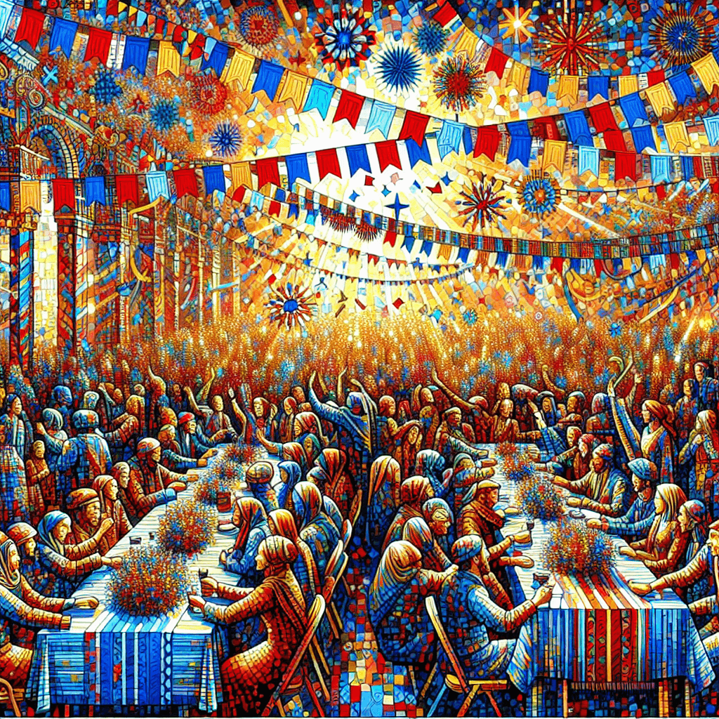 Vibrant Festival Paint By Numbers