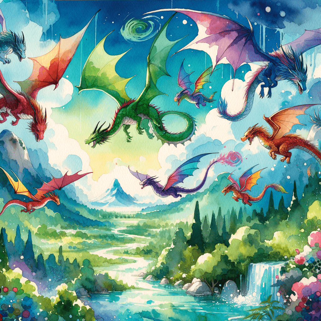 Daring Dragon Adventure DIY Paint By Numbers