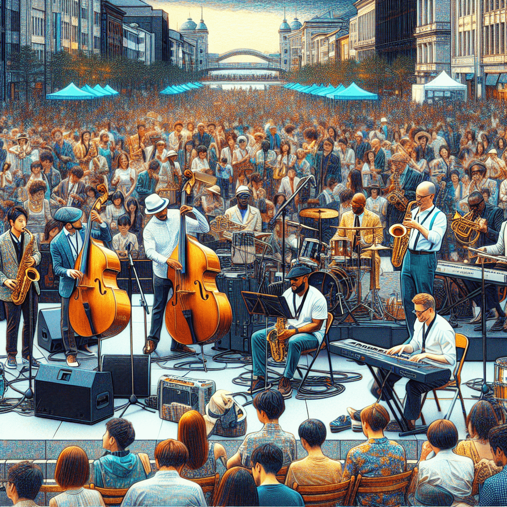 Yokohama Jazz Promenade - Japan Paint By Numbers