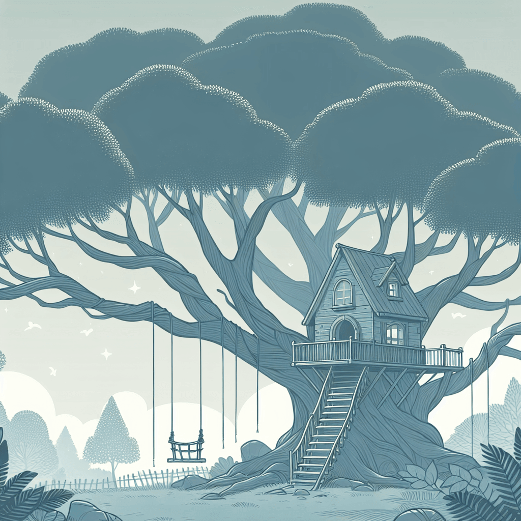 Nurturing Treehouse Retreat Painting By Numbers Kit