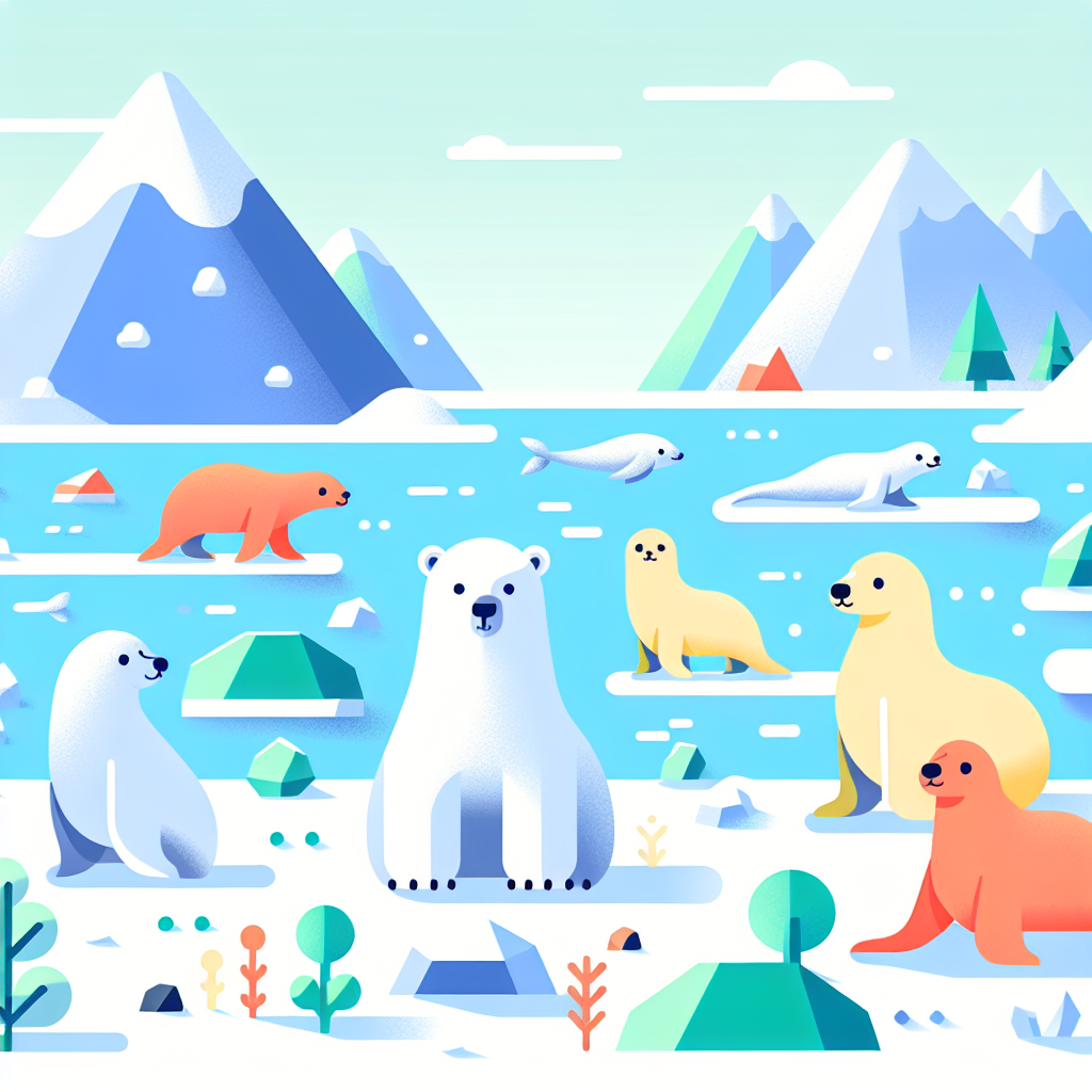 Arctic Animal Discovery Painting Number Kit