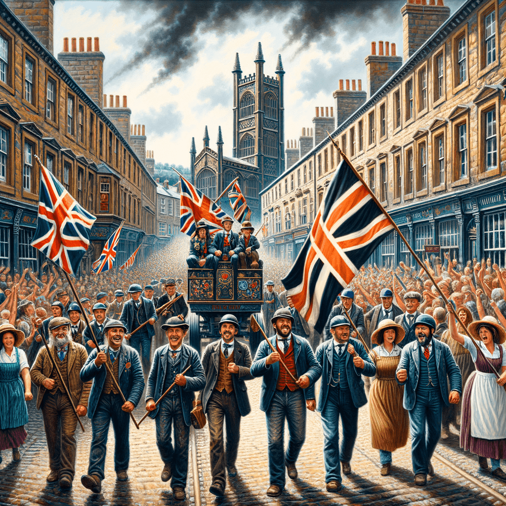 Durham Miners Gala Paint By Numbers