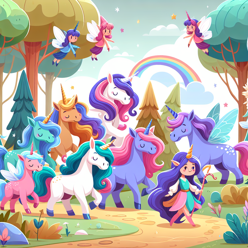 Unicorn Adventure Quest Painting Number Kit