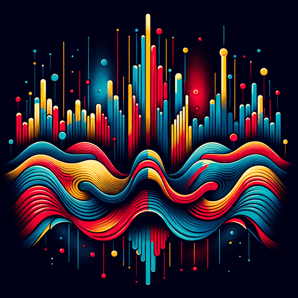 Retro Waves Paint By Number