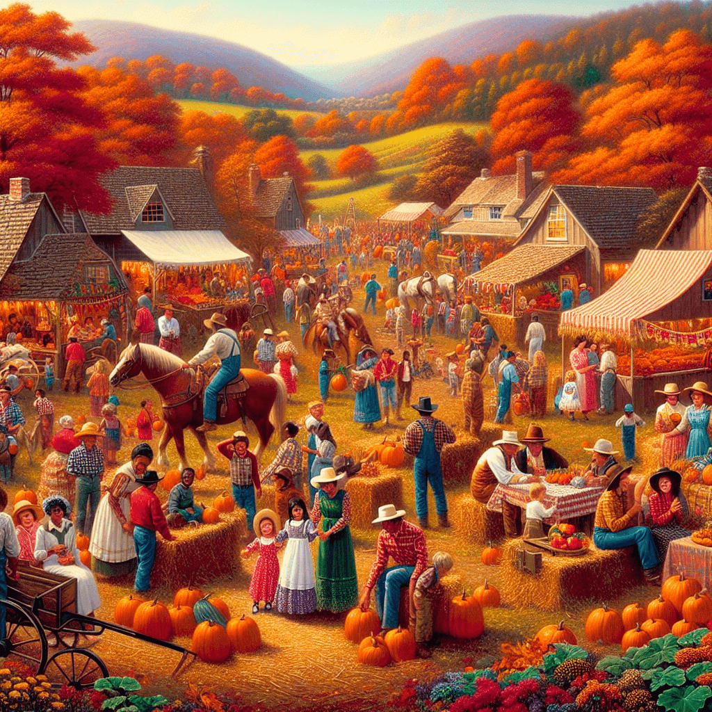 Harvest Festival - United States DIY Paint By Numbers