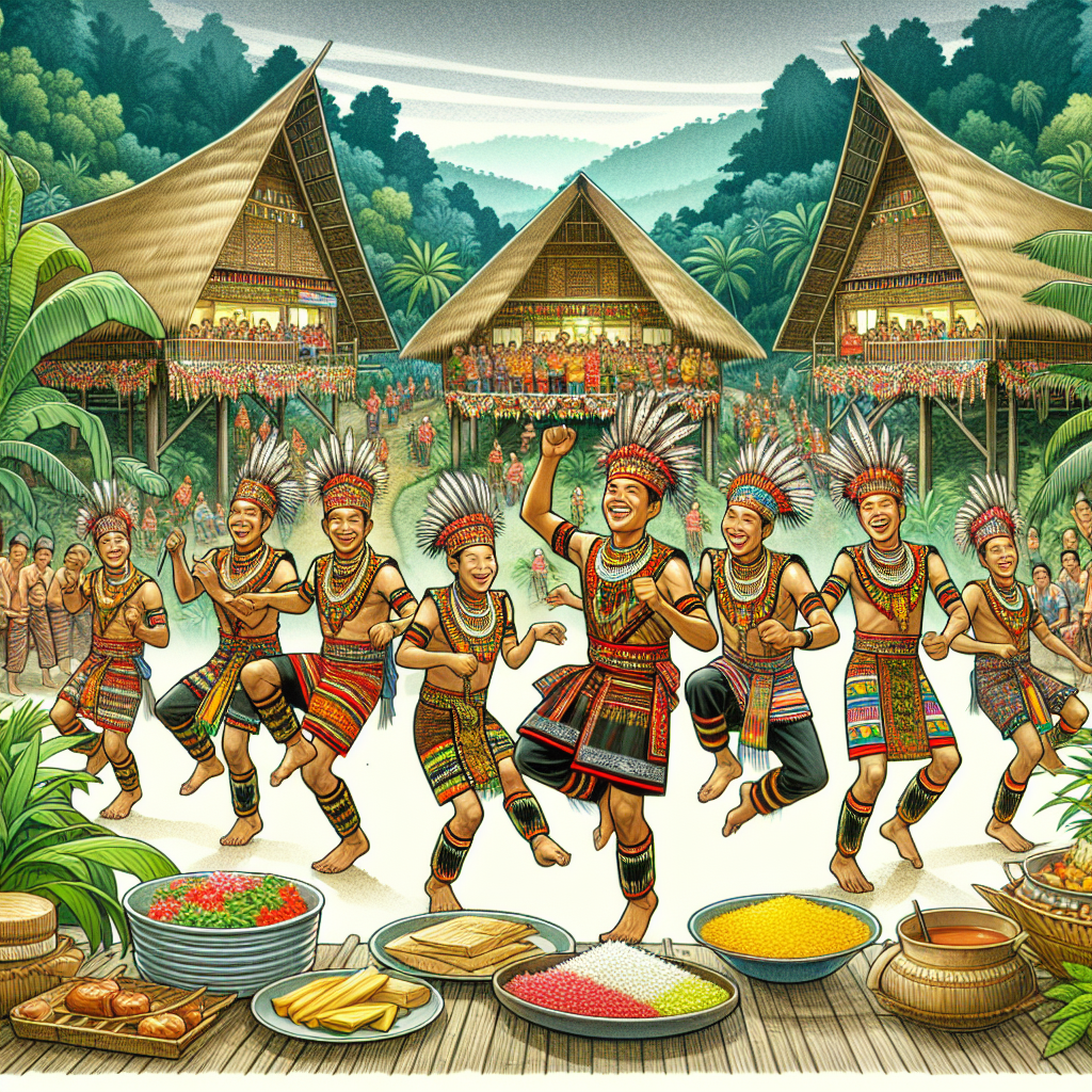 Gawai Dayak - Malaysia Paint By Numbers Kits